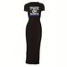 Women's Clothing Elegant Casual Long Dress 3177S144 Slim Fit Round Neck Short Sleeve Women's Spring Summer Clothing_ecoleips.com