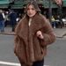K Women's New Style Faux Fur Coat; Short Woolen Coat With Artificial Fur_ecoleips.com