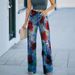 Women's Clothing Large Size Women's Casual Pants Thin Jeans _ecoleips.com