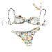 Women's Clothing Floral Lace Up Sexy Beach Bikini Women's High End Fashion Hot Spring Swimsuit_ecoleips.com