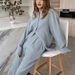 Women's Clothing New 100% Cotton Double Layer Comfortable Casual Suit Loose Long Sleeved Trousers Suit_ecoleips.com