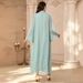 MT567 Elegant Rhinestone Beaded Maxi Dress for Malaysian Women Casual Everyday Wear_ecoleips.com