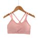 girl Summer New Yoga Sports Professional Backless Breathable Push-Up Thin Strap Elastic Shockproof Women's Bra_ecoleips.com