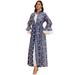 Women's Clothing Autumn And Winter New Trumpet Sleeve Elegant Long Dress Embroidered Robe Cardigan Two Piece Set_ecoleips.com