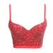 Women's Clothing Beaded Bra Fashion Camisole Vest Outer Wear Diamond Tube Top Beautiful Back Bra_ecoleips.com