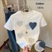 Women's round Neck Short Sleeve T-Shirt Summer Base Layer Top Casual Comfortable Fabric_ecoleips.com