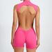 European And American Sleeveless Back Hollow Yoga Jumpsuit Sports Fitness Removable Chest Pad Peach Hip Sports Jumpsuit_ecoleips.com