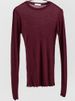 High Quality Plain T Shirt Women Elastic Basic T-shirts Female Casual Tops Long Sleeve Sexy Thin T-shirt See Through_ecoleips.com