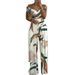 offshoulder jumpsuit – elegant ruffled highwaist wide leg romper for women, breathable stretch polyester (white/black, s3xl)_ecoleips.com
