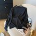 Women's Clothing Early Autumn New Suit Collar Temperament Heavy Embroidery Long Sleeved Chiffon Shirt Women's Tops_ecoleips.com