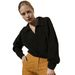 Women's Solid Color Casual Sweater Fashion Versatile Loose Top For Spring/Autumn Comfortable Acrylic Spandex Pullover_ecoleips.com