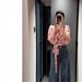 Vintage Hong Kong Style Floral Cross-Strap Top For Women, Spring/Summer Collection, Beautiful And Exquisite, Slim Fit,_ecoleips.com