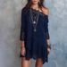 2026 European And American Cross-border Independent Site Holiday Casual Western Lace Patchwork Loose Short Dress_ecoleips.com