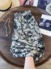 Hot Sale Women Summer New Chinese Style Retro Printed Pants Loose Fit Elastic Waist Casual Long Trousers Floral Wide Legs Pant_ecoleips.com