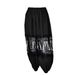 Women's Lace Trimmed Jogger Pants Loose Fitting Elegant Casual Spring Summer Bottoms_ecoleips.com