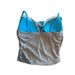 Lace Plaid Camisole Vest For Women Summer Outerwear Short Style Beautiful Back Strap Chest Pad Top Pure Desire Hot Girl_ecoleips.com