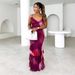 Women’s Clothing Hot Girls Sexy Temperament Fashion Ins Dress Suspenders Long Lace Slim Long Skirt Female_ecoleips.com
