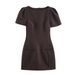 Women's Clothing American Style Pleated Shorts Dress With Pockets Stylish Trendy Clothing_ecoleips.com