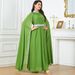 3840 Turkish Muslim Evening Fashionable Dress, Kaftan, Arabic Clothing, Dubai Robe, Women's Clothing_ecoleips.com