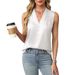 Aria Basics Aria Basics In-stock Women's Satin Vest Spring Summer, New European And American Fashion, Buttoned Knitted Tank Top For Women_ecoleips.com