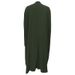 Muslim Women's New Solid Color Belted Dress Elegant Fashion Set_ecoleips.com