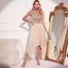 Women's Clothing Sexy chiffon stitching sequin dress _ecoleips.com