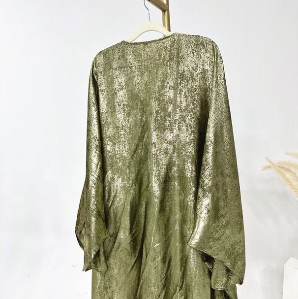 Modest Abaya Dress Women's Muslim Dress Fashion Stitching For Dubai And Stylish Polyester Clothing_ecoleips.com