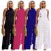 Women's Clothing Sexy Backless Lace Up Long Top Wide Leg Pants Fashion Suit New_ecoleips.com