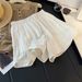Women's High-Waisted A-Line Wide-Leg Cotton-Linen Shorts Summer Style Loose Casual Versatile Comfortable Bottoms_ecoleips.com