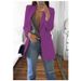 Women's Slim Fit Blazer Jacket With Notched Lapel - Stylish Office & Casual Wear In 20 Colors (S-5XL)_ecoleips.com