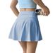 Women's Clothing Same Style Anti Exposure Yoga Short Skirt High Waist Back Pocket Tennis Skirt Thin Breathable Sports Skirt For Women_ecoleips.com