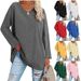 European And American Oversized T-shirt, New Foreign Trade Model, Multi-color, Loose Fit, Drop Shoulder Sleeves,_ecoleips.com