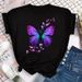 Summer European And American Cross-border Foreign Trade Wholesale T-shirts, Round-neck Casual Plus-size Loose_ecoleips.com