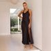 2025 European And American Women's Fashion New Sexy Slit Slim-Fit Fashionable Sleeveless Long Strap Dress For Women On_ecoleips.com