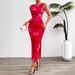 Women's Clothing Spring And Summer Temperament Slim Sleeveless Dress_ecoleips.com