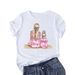 Wholesale Cross-border Women's Clothing New Spring-summer Short-sleeve Mother's Day Tops For Women_ecoleips.com