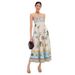 Women's High-Waisted Cotton Linen Camisole Dress Printed Casual Fashion Spring/Summer Regular Fit Cross Border Amazon 2025_ecoleips.com