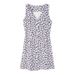 European And American Style 2021 Summer New Women's High-waisted Sleeveless Floral, Slimming Waist, Tank Top Short_ecoleips.com