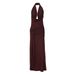 Women's 2025 Autumn New Fashion Sexy Strapless Halter Backless Slim Dress Wholesale_ecoleips.com