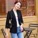 Autumn And Winter Corduroy Blazer For Women, Korean Style Retro Fashion, Versatile Short Jacket, Trendy_ecoleips.com