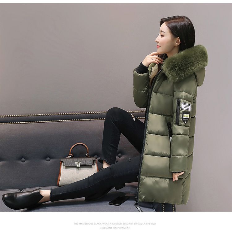 Women's Clothing Cotton Coat Women's New Winter Style Slim Down Cotton Coat Women's Medium And Long Large Size Cold Proof_ecoleips.com