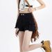 Summer New American Fashion Hot Girl High Waist With Design Sense, Large Pockets, Versatile Cargo Denim Shorts_ecoleips.com