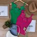 Women's Clothing Hot Selling Suspender Flower Tight Top_ecoleips.com