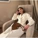 Women's Clothing Small Suits Comfortable Casual Lapel Long Sleeved Jackets Temperament Blazers_ecoleips.com