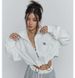 American Style Slim Stand Collar Sun Protection Short For Women's Jazz Dance Outerwear, Waist Up Quick Drying Sports_ecoleips.com