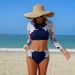 Voya 2026 New European And American Export Long-Sleeve Two-Piece Swimsuit For Women, Custom Printed High-Waisted Sports_ecoleips.com