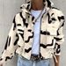 Women's Clothing autumn and winter new motorcycle jacket coat short tops _ecoleips.com