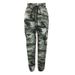 Women's Clothing Camouflage Print Casual Trousers No Positioning Print_ecoleips.com