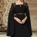 Women's Clothing Extra Long Sleeve Shoulder Seam Dress_ecoleips.com
