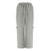 AC848 Cross-Border Foreign Trade New Women's Straight-Leg Pocket Sports Casual Comfortable Loose Wide-Leg_ecoleips.com